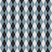 Argyle vector pattern. Argyle pattern. Grey and black argyle pattern. Seamless geometric pattern for clothing, wrapping paper, backdrop, background, gift card, sweater.