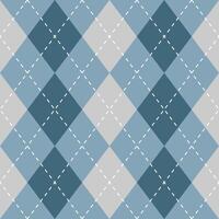 Argyle vector pattern. Argyle pattern. Winter argyle pattern. Seamless geometric pattern for clothing, wrapping paper, backdrop, background, gift card, sweater.