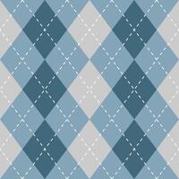 Argyle vector pattern. Argyle pattern. Winter argyle pattern. Seamless geometric pattern for clothing, wrapping paper, backdrop, background, gift card, sweater.