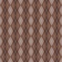 Argyle vector pattern. Argyle pattern. Brown argyle pattern. Seamless geometric pattern for clothing, wrapping paper, backdrop, background, gift card, sweater.