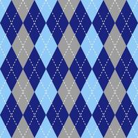 Argyle vector pattern. Argyle pattern. Grey and blue argyle pattern. Seamless geometric pattern for clothing, wrapping paper, backdrop, background, gift card, sweater.