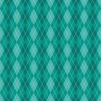 Argyle vector pattern. Argyle pattern. Green argyle pattern. Seamless geometric pattern for clothing, wrapping paper, backdrop, background, gift card, sweater.