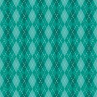 Argyle vector pattern. Argyle pattern. Green argyle pattern. Seamless geometric pattern for clothing, wrapping paper, backdrop, background, gift card, sweater.