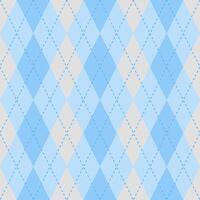 Argyle vector pattern. Argyle pattern. Blue argyle pattern. Seamless geometric pattern for clothing, wrapping paper, backdrop, background, gift card, sweater.