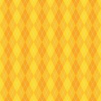 Argyle vector pattern. Argyle pattern. Yellow argyle pattern. Seamless geometric pattern for clothing, wrapping paper, backdrop, background, gift card, sweater.