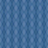 Argyle vector pattern. Argyle pattern. Navy blue argyle pattern. Seamless geometric pattern for clothing, wrapping paper, backdrop, background, gift card, sweater.