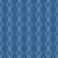 Argyle vector pattern. Argyle pattern. Navy blue argyle pattern. Seamless geometric pattern for clothing, wrapping paper, backdrop, background, gift card, sweater.