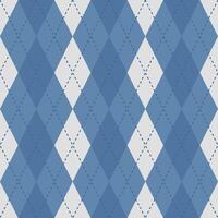 Argyle vector pattern. Argyle pattern. Navy blue argyle pattern. Seamless geometric pattern for clothing, wrapping paper, backdrop, background, gift card, sweater.