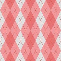 Argyle vector pattern. Argyle pattern. Red argyle pattern. Seamless geometric pattern for clothing, wrapping paper, backdrop, background, gift card, sweater.