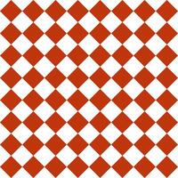 Red checkered pattern. Checkered vector seamless pattern. Decorative element, wall tile, swimming pool, floor tile, bathroom decoration