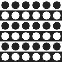 Black circle. Circle on stripe line pattern background. circle pattern background. line background. Seamless pattern. for backdrop, decoration, Gift wrapping vector
