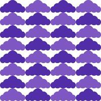 Purple cloud. cloud pattern. cloud pattern background. cloud background. Seamless pattern. for backdrop, decoration, Gift wrapping vector