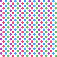 Rainbow dot pattern background.Dot pattern background. Polkadot. Dot background. Seamless pattern. for backdrop, decoration, Gift wrapping vector