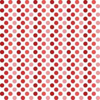 Red dot pattern background.Dot pattern background. Polkadot. Dot background. Seamless pattern. for backdrop, decoration, Gift wrapping vector