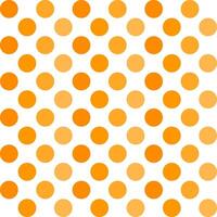 Orange dot pattern background.Dot pattern background. Polkadot. Dot background. Seamless pattern. for backdrop, decoration, Gift wrapping vector