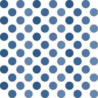 Navy blue dot pattern background.Dot pattern background. Polkadot. Dot background. Seamless pattern. for backdrop, decoration, Gift wrapping vector