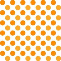 Orange dot pattern background.Dot pattern background. Polkadot. Dot background. Seamless pattern. for backdrop, decoration, Gift wrapping vector