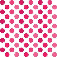 Pink dot pattern background.Dot pattern background. Polkadot. Dot background. Seamless pattern. for backdrop, decoration, Gift wrapping vector