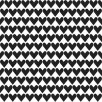 Black heart pattern. Heart vector pattern. Heart pattern.  Seamless geometric pattern for clothing, wrapping paper, backdrop, background, gift card, decorating.