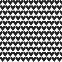 Black heart pattern. Heart vector pattern. Heart pattern.  Seamless geometric pattern for clothing, wrapping paper, backdrop, background, gift card, decorating.