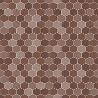Brown honeycomb pattern. Honeycomb vector pattern. Honeycomb pattern.  Seamless geometric pattern for floor, wrapping paper, backdrop, background, gift card, decorating.
