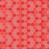 Red honeycomb pattern. Honeycomb vector pattern. Honeycomb pattern.  Seamless geometric pattern for floor, wrapping paper, backdrop, background, gift card, decorating.