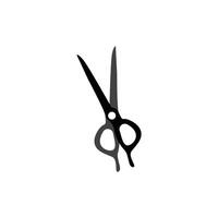 Scissors Logo, Cutting Tools Vector, Barbershop Razor Scissors Simple Design, Illustration Template Icon vector