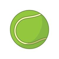 tenis pelota icono vector diseño modelo en blanco antecedentes