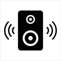 speaker icon vector design template