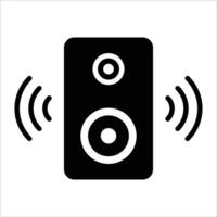 speaker icon vector design template