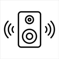 speaker icon vector design template