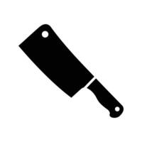 cocina cuchillo icono vector diseño modelo en blanco antecedentes