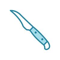 kitchen knife icon vector design template in white background