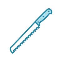 kitchen knife icon vector design template in white background