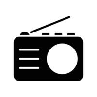 radio icon vector design template in white background