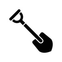 shovel icon vector design template in white background