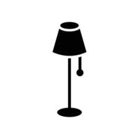 floor lamp icon vector design template in white background