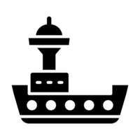 Ship Vector Glyph Icon For Personal And Commercial Use.