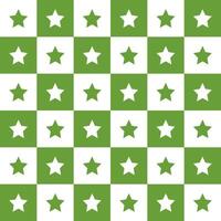 Light green star. star pattern. star pattern background. star background. Seamless pattern. for backdrop, decoration, Gift wrapping vector