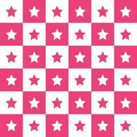Pink star. star pattern. star pattern background. star background. Seamless pattern. for backdrop, decoration, Gift wrapping vector