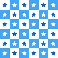 Blue star. star pattern. star pattern background. star background. Seamless pattern. for backdrop, decoration, Gift wrapping vector