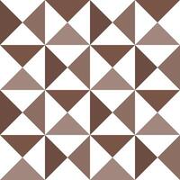 Brown triangle pattern background. Triangle pattern background. Triangle background. Seamless pattern. for backdrop, decoration, Gift wrapping vector