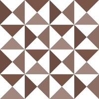 Brown triangle pattern background. Triangle pattern background. Triangle background. Seamless pattern. for backdrop, decoration, Gift wrapping vector