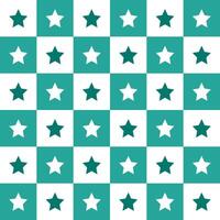 Green star. star pattern. star pattern background. star background. Seamless pattern. for backdrop, decoration, Gift wrapping vector