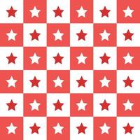 Red star. star pattern. star pattern background. star background. Seamless pattern. for backdrop, decoration, Gift wrapping vector
