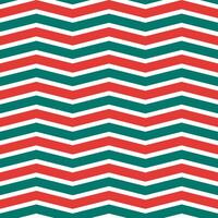 Red and green zigzag pattern. zigzag line pattern. zigzag seamless pattern. Decorative elements, clothing, paper wrapping, bathroom tiles, wall tiles, backdrop, background, Christmas decorate. vector