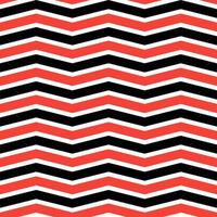 Red and black zigzag pattern. zigzag line pattern. zigzag seamless pattern. Decorative elements, clothing, paper wrapping, bathroom tiles, wall tiles, backdrop, background. vector