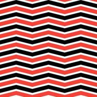 Red and black zigzag pattern. zigzag line pattern. zigzag seamless pattern. Decorative elements, clothing, paper wrapping, bathroom tiles, wall tiles, backdrop, background. vector