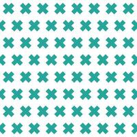 Green cross pattern. Cross vector pattern. Cross pattern.  Seamless geometric pattern for clothing, wrapping paper, backdrop, background, gift card, decorating.