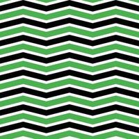 Light green and black zigzag pattern. zigzag line pattern. zigzag seamless pattern. Decorative elements, clothing, paper wrapping, bathroom tiles, wall tiles, backdrop, background. vector